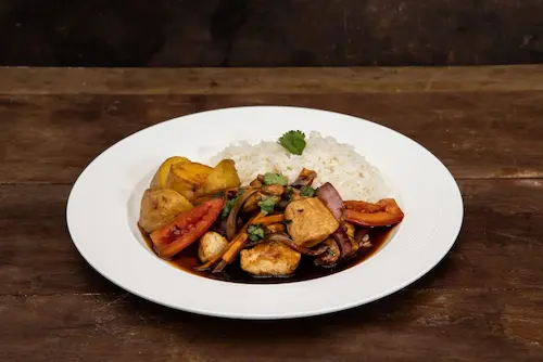 imagen de Lomo Saltado de Pollo de la pollería Andrea